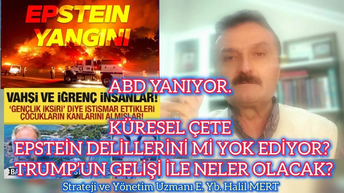 ABD yanıyor! Küresel çete, Epstein delillerini mi yok ediyor? Trump’ın gelişi ile neler olacak?