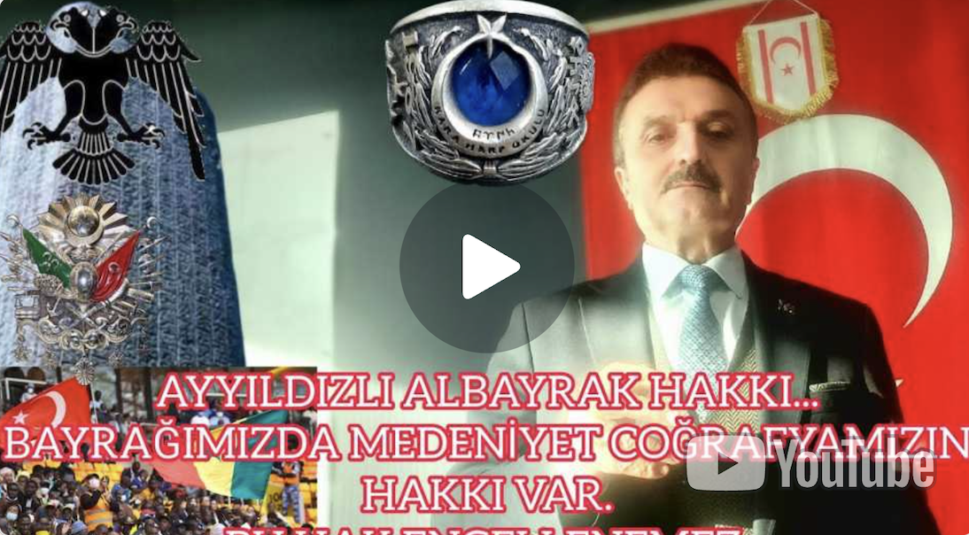 Ayyıldızlı Albayrak hakkı... Bayrağımızda medeniyet coğrafyamızın hakkı var! Bu hak engellenemez!