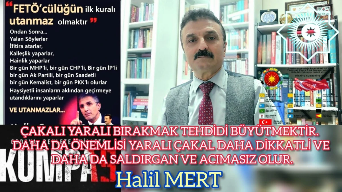 Çakalı yaralı bırakmak tehdidi büyütmektir! Daha da önemlisi yaralı çakal daha dikkatli olur ve daha da saldırgan ve acımasız olur!