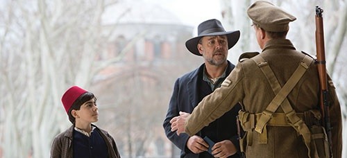 The Water Diviner filminin kamera arkası