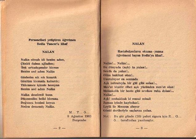 Deli Şiirler! İşte, akıl hastalarının Bakırköy'de yazdığı 50 yıllık şiirler...