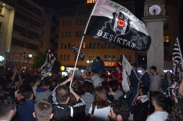 Beşiktaş'ın şampiyonluk coşkusu