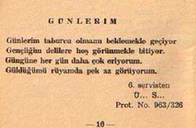 Deli Şiirler! İşte, akıl hastalarının Bakırköy'de yazdığı 50 yıllık şiirler...