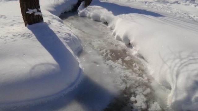 Erzurum ve Doğu’dan karlı-buzlu manzaralar