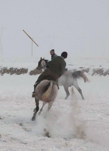 Erzurum ve Doğu’dan karlı-buzlu manzaralar