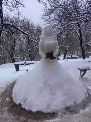 Türkiye’nin enteresan kardan adamları