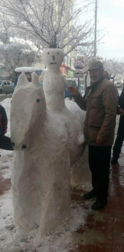 Türkiye’nin enteresan kardan adamları