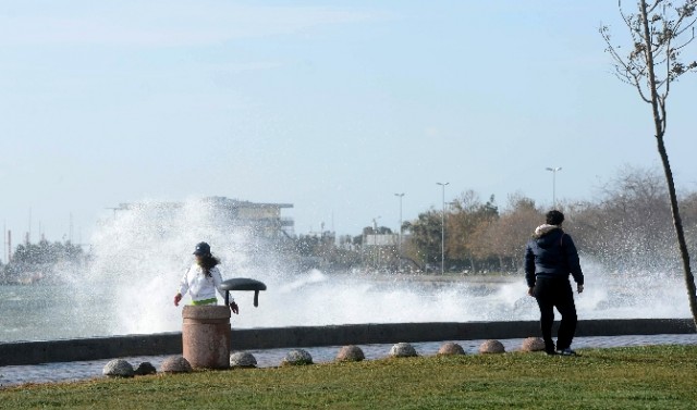 İşte, İstanbul’da lodosla gelen manzaralar