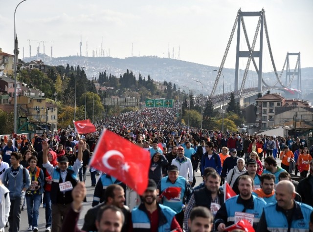 Festival gibi renkli 37. İstanbul Maratonu