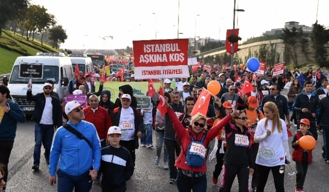 Festival gibi renkli 37. İstanbul Maratonu