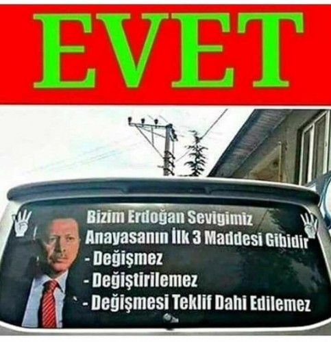 Sosyal Medyada EVET Hareketleri