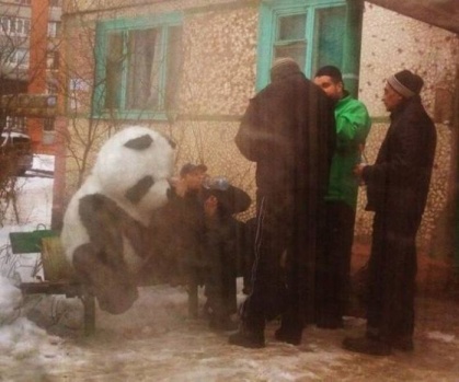 "Sadece Rusya’da olur” denilen fıkra gibi fotoğraflar!