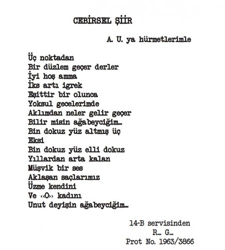 Deli Şiirler! İşte, akıl hastalarının Bakırköy'de yazdığı 50 yıllık şiirler...