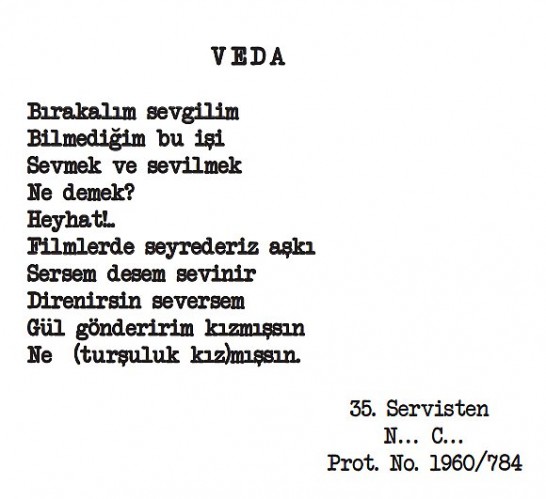 Deli Şiirler! İşte, akıl hastalarının Bakırköy'de yazdığı 50 yıllık şiirler...