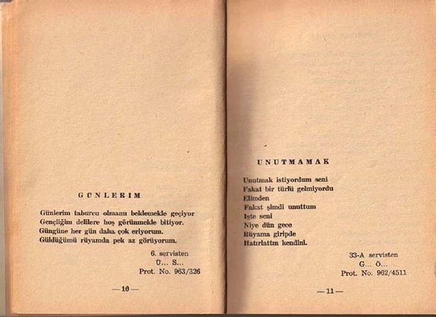 Deli Şiirler! İşte, akıl hastalarının Bakırköy'de yazdığı 50 yıllık şiirler...