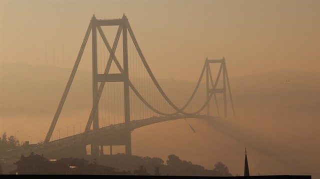 İstanbul'da SİS manzaraları