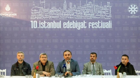 '10. İstanbul Edebiyat Festivali' zengin içerikle edebiyatseverlerin karşısına çıkacak