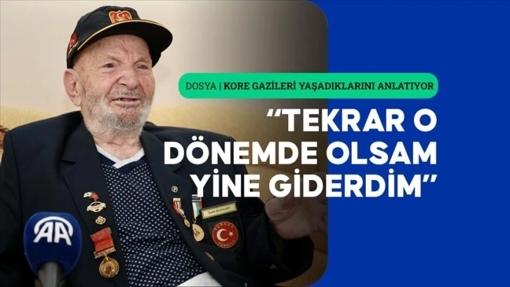 100 yaşındaki Kore gazisi madalyasını gururla taşıyor