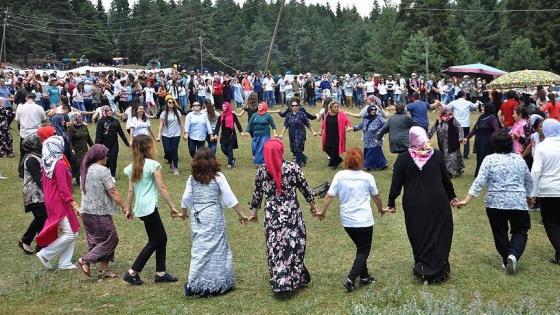 1400 rakımlı yaylada Türk-Gürcü kültürü yaşatıldı