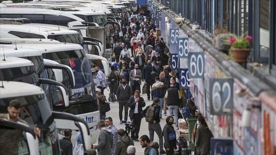 15 Temmuz Demokrasi Otogarı'nda yolcu haraketliliği