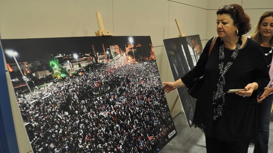 15 Temmuz Milli İradenin Yükselişi fotoğraf sergisi açıldı