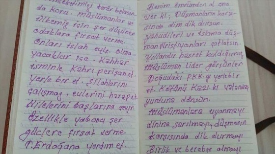 15 Temmuz şehidi 'Benim ömrümden al ona ver' diye dua etmiş