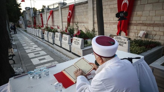 '15 Temmuz Şehitleri Hatim Programı' başladı