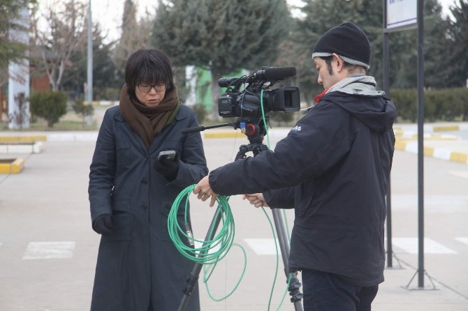 Japon gazeteciler Şanlıurfa’dan ayrıldı