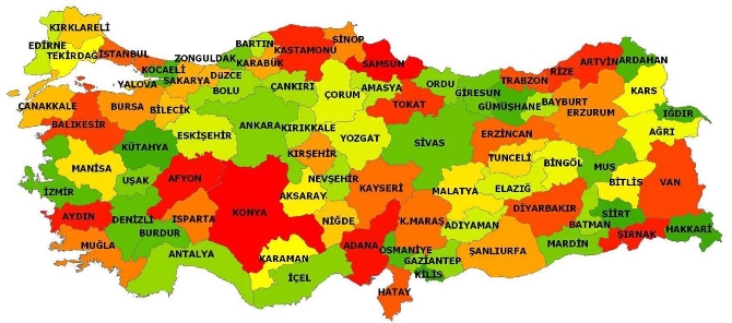 İşte, şehirlere göre milletvekili sayısı