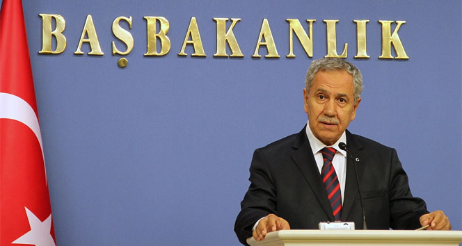 Arınç: Çözüm sürecini isteyenler bir iradede birleşti