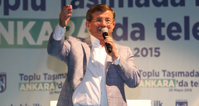 Başbakan Davutoğlu: CHP’nin projesi çalıntı, kitabımdan çalıntı