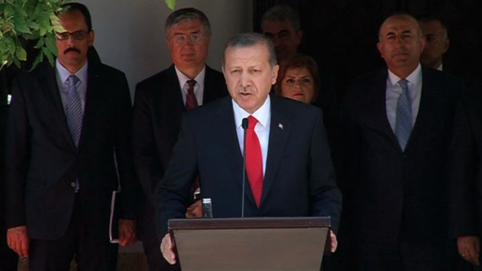 Cumhurbaşkanı Erdoğan, Kıbrıs'tan 