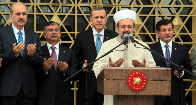 Beştepe Millet Camii ibadete açıldı