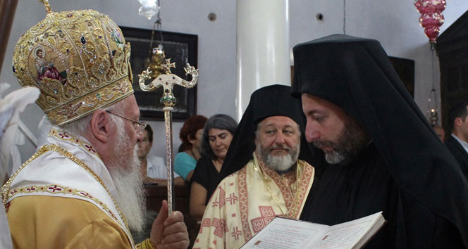 Fener Rum Patriği Bartholomeos, Çanakkale’de ayin yönetti