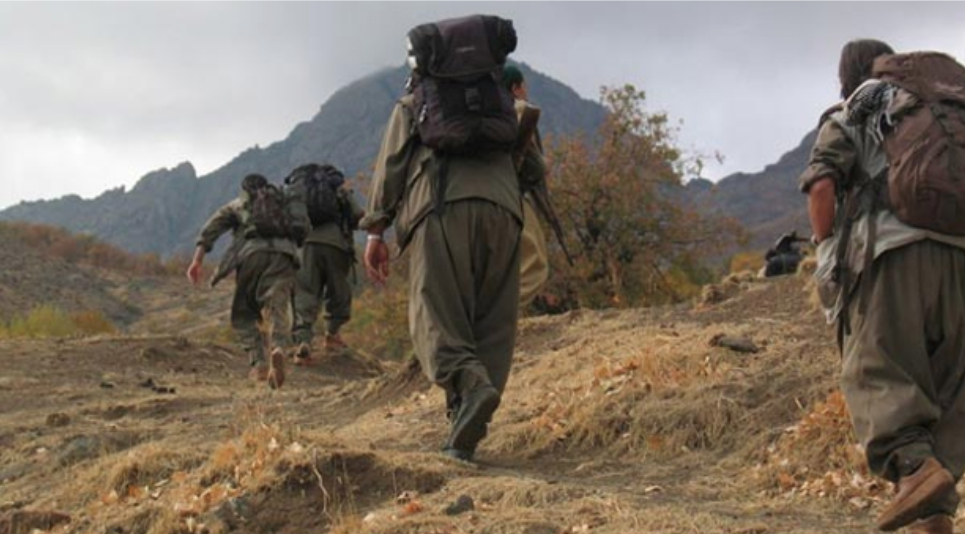 PKK’dan kaçan 3 terörist, 