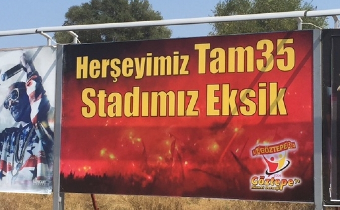 Göztepe taraftarından 