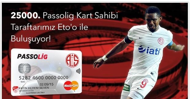 Antalyaspor’da Eto’o’lu kampanya