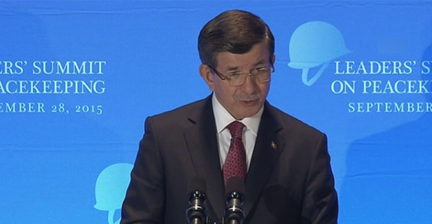 Davutoğlu Barışın Korunması Liderler Zirvesi’ne katıldı