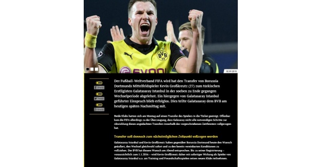 Dortmund’tan Grosskreutz açıklaması