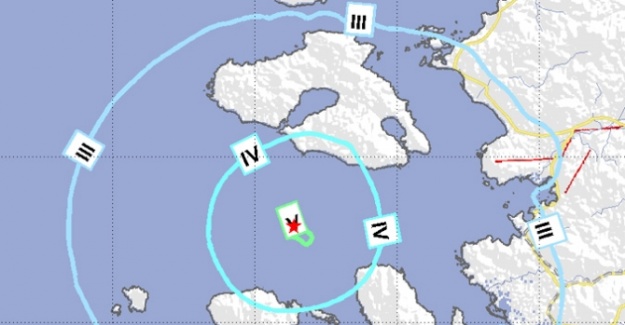 Ege’de 4.9 büyüklüğünde deprem