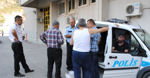 Hastanede unutulan kovadan tabanca çıktı