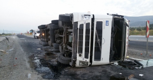 Kaza yapan TIR 35 saat sonra kurtarıldı