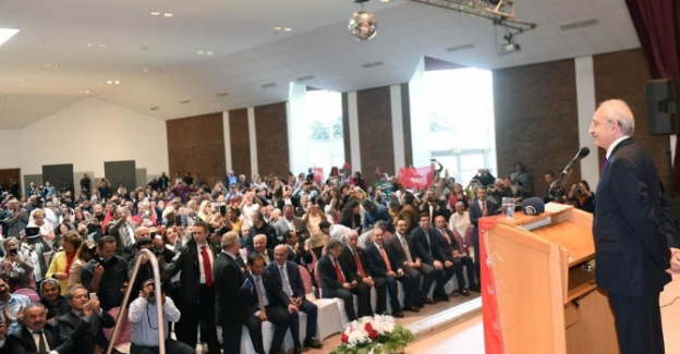 Kılıçdaroğlu Mannheim’da CHP’lilerle buluştu