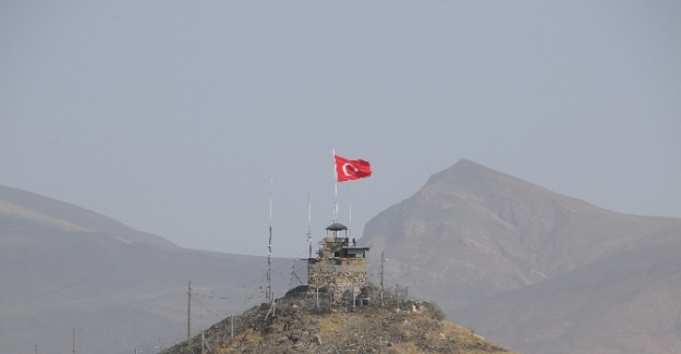 Nöbet kulübelerine roketatarlı saldırıya anında karşılık!