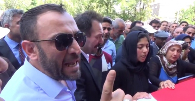 Şehidin cenaze töreninde haykırdı: "PKK’lıların hepsi Ermeni"