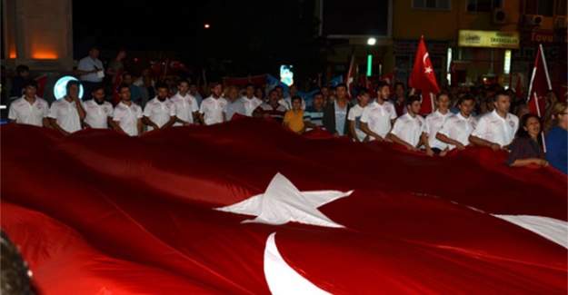 Terörü protesto için Jandarma Komutanlığı’na yürüdüler!