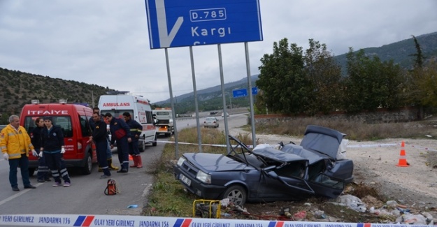 Çorum’da trafik kazası: 2 ölü