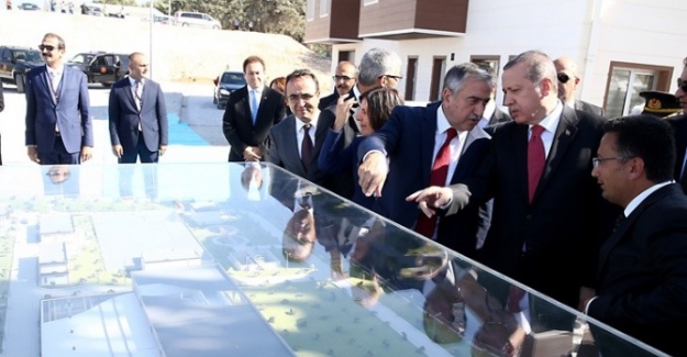 Erdoğan ve Akıncı yemekte bir araya geldiler