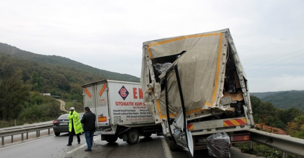 Frenleri tutmayan otobüs 6 aracı biçti