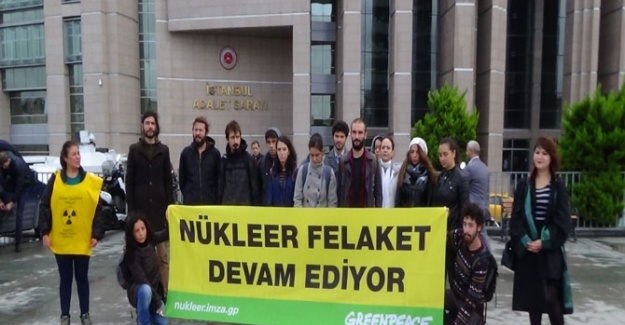 Greenpeace üyeleri hakim karşısına çıktı